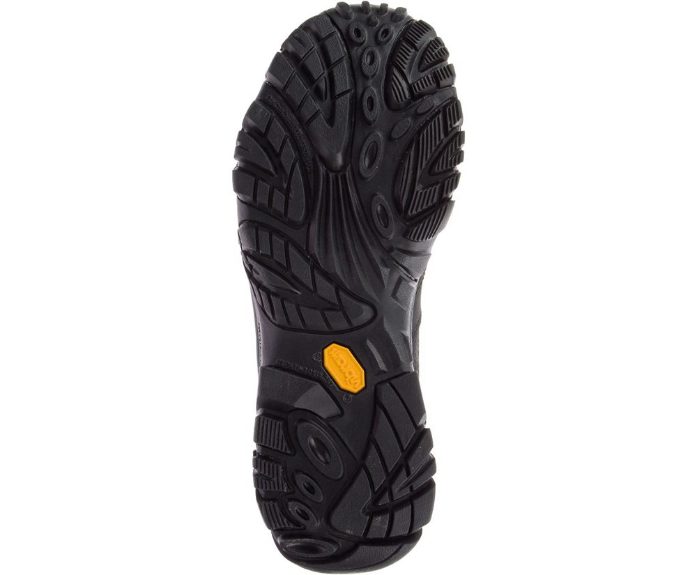 Merrell Boots Black - Moab Adventure Chelsea Waterproof - Mens 56WEMXUJL